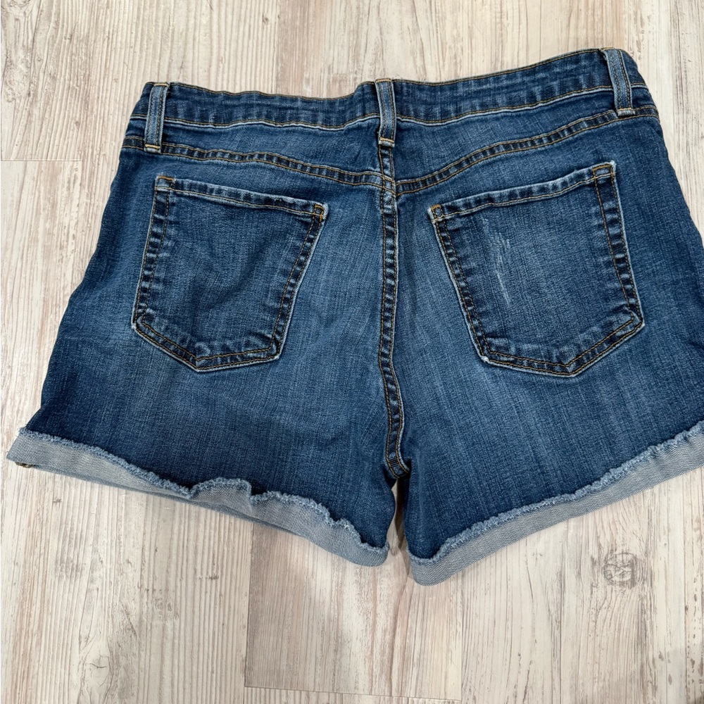 Just Black Dark Blue Jean Shorts